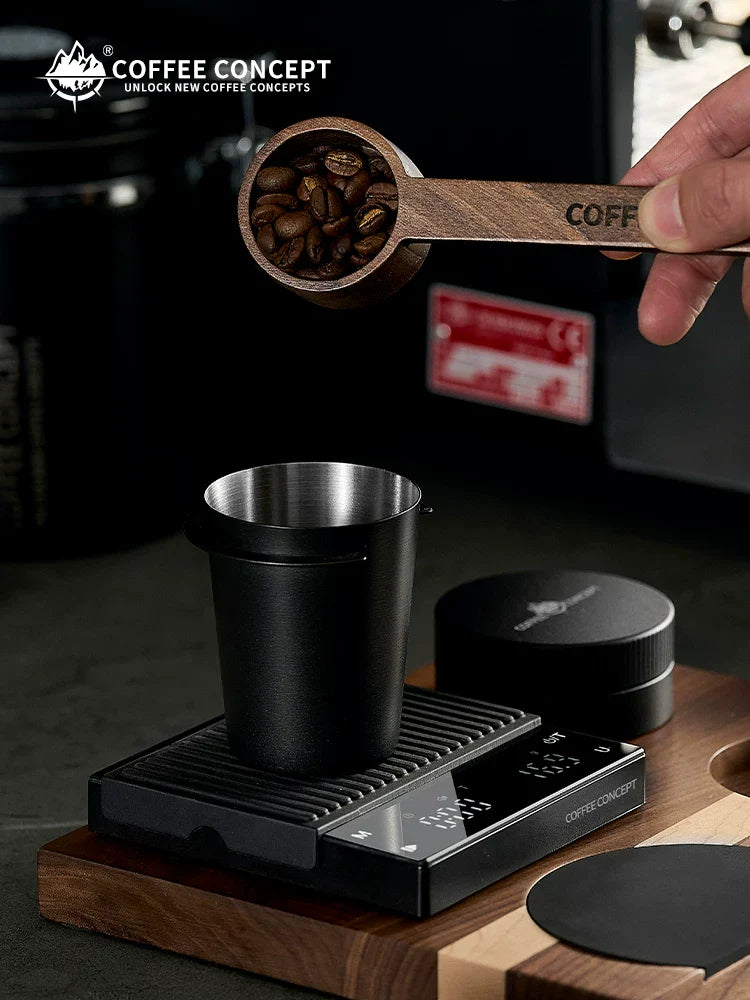 【COFFEE CONCEPT】Smart Cube Coffee Scale 3.0, Mini Multi-Mode Waterproof Espresso Scale with Auto-Timing Function