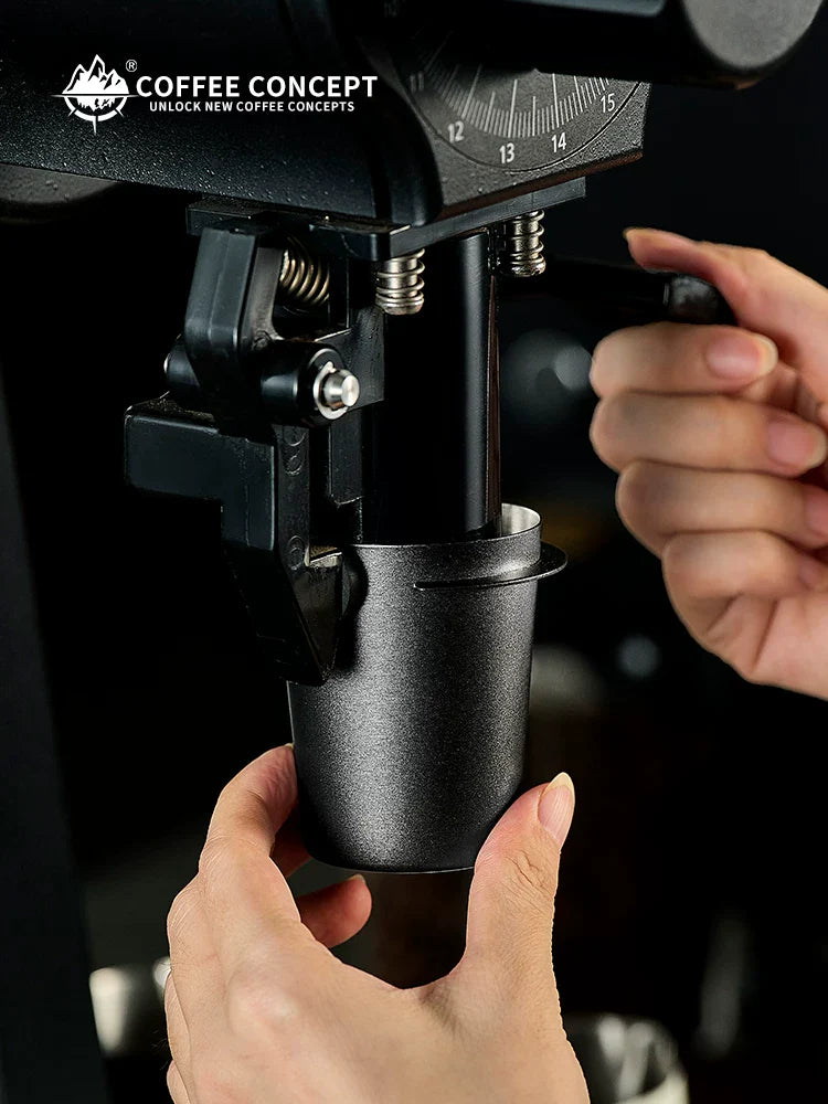 【COFFEE CONCEPT】Coffee Dosing Cup for Smelling & Grinding, 58mm Portafilter Inverted Dosing Cup, Measuring Cup for Pour-over Coffee