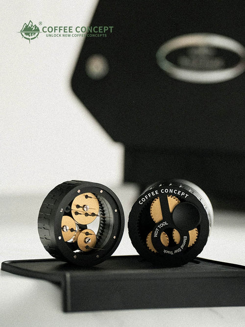 COFFEE CONCEPT Black Myth Planetary WDT Tool | Rotary Needle Distributor | 51/54/58mm