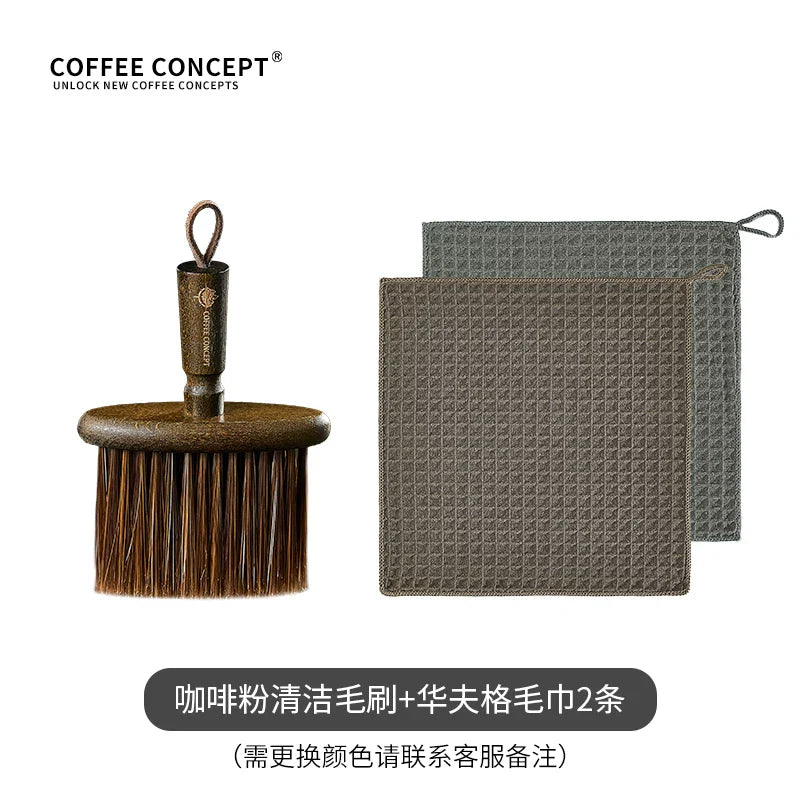 【COFFEE CONCEPT】Coffee Powder Vacuum Cleaner – Handheld High-Suction Grinder Dust Collector for Espresso Bar Counter & Home